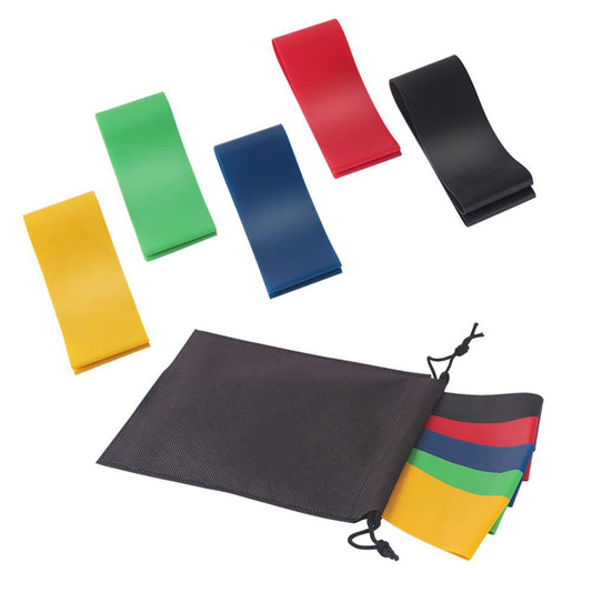"5 Level Resistance Bands Set - Yoga, Fitness & Home Workout"